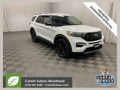 Oxford White 2021 Ford Explorer Limited