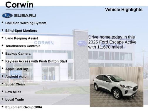 2025 Ford Escape Active
