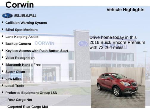 2016 Buick Encore Premium
