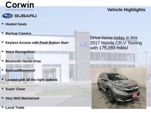 2017 Honda CR-V Touring