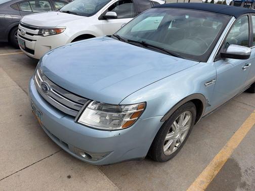 Light Ice Blue Clearcoat Metallic 2008 Ford Taurus Limited