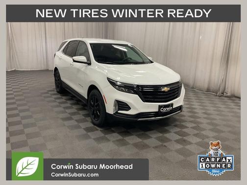 Summit White 2024 Chevrolet Equinox LT