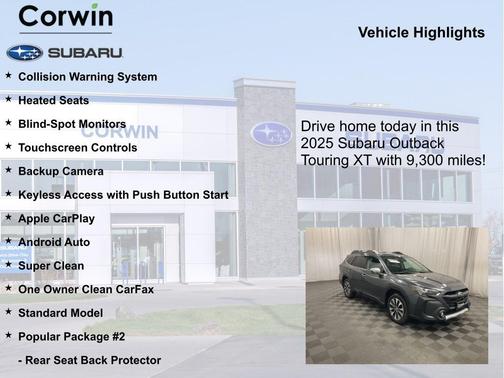 Magnetite Gray Metallic 2025 Subaru Outback Touring XT