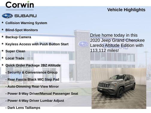 2020 Jeep Grand Cherokee Altitude