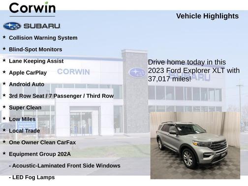 2023 Ford Explorer XLT