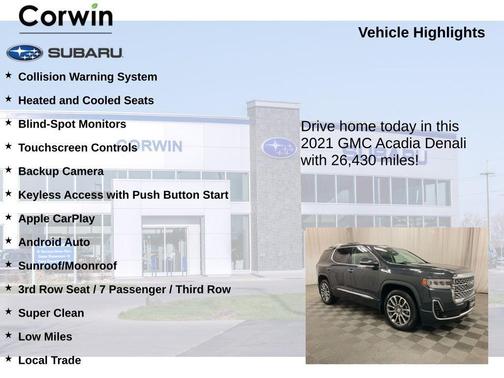 2021 GMC Acadia Denali