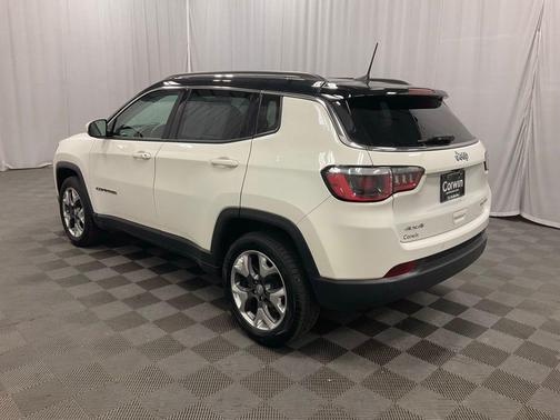 White Clearcoat 2018 Jeep Compass Limited