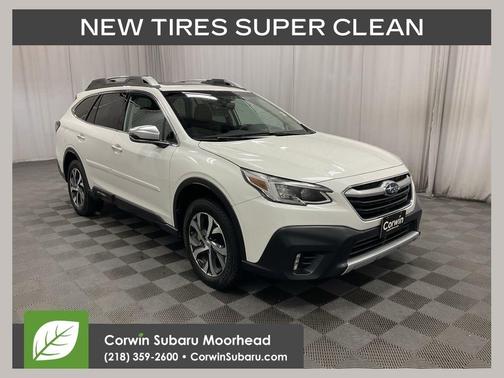 Crystal White Pearl 2021 Subaru Outback Touring