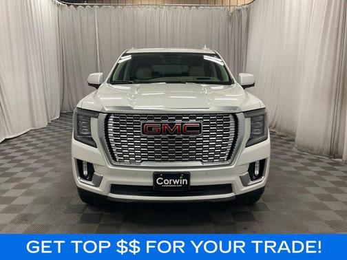 White Frost Tri-Coat 2024 GMC Yukon Denali
