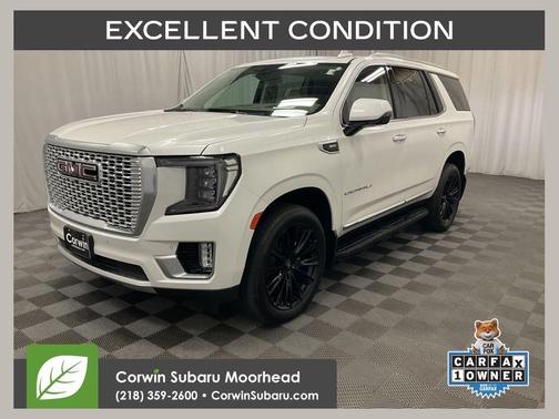 White Frost Tri-Coat 2024 GMC Yukon Denali