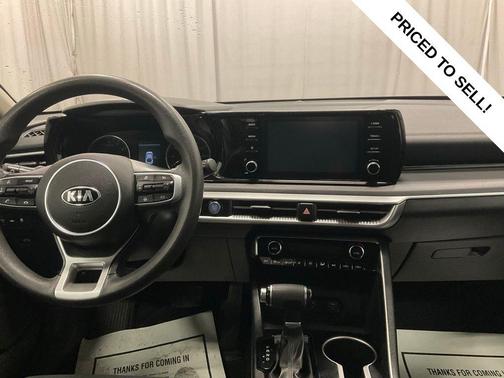 Glacial White Pearl 2021 Kia K5 LXS