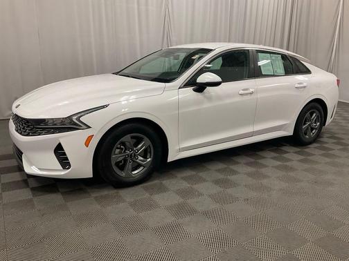 Glacial White Pearl 2021 Kia K5 LXS