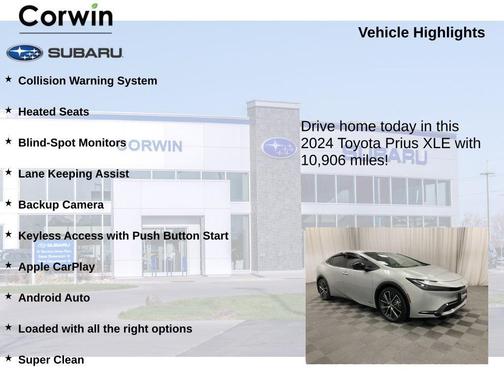 2024 Toyota Prius XLE