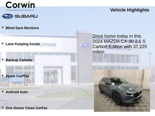 2024 Mazda CX-30 2.5 S Carbon Edition