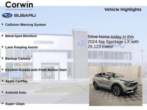 2024 Kia Sportage LX