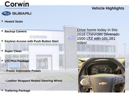 2018 Chevrolet Silverado 1500 LTZ