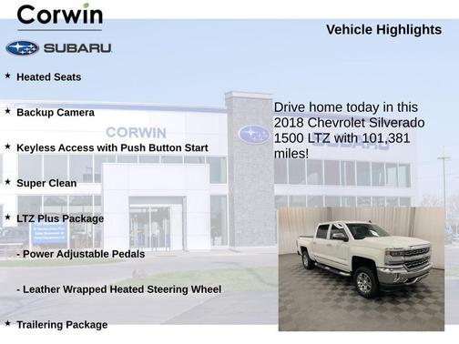 2018 Chevrolet Silverado 1500 LTZ