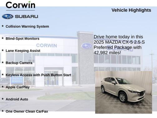 2025 Mazda CX-5 Preferred
