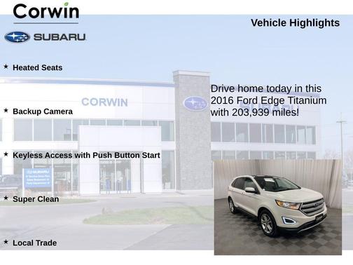 2016 Ford Edge Titanium