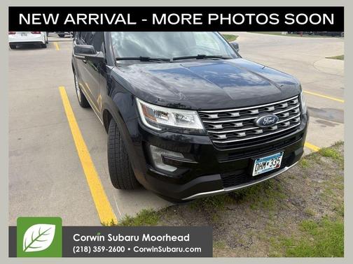 Shadow Black 2016 Ford Explorer XLT