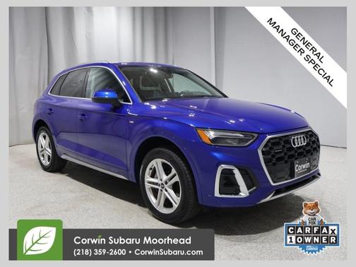 Ultra Blue Metallic 2023 Audi Q5 e 55 S line quattro Premium
