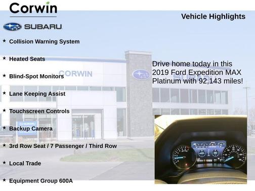 2019 Ford Expedition Max Platinum