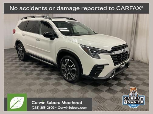 Crystal White Pearl 2024 Subaru Ascent Touring