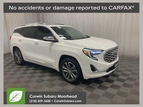 Summit White 2020 GMC Terrain Denali