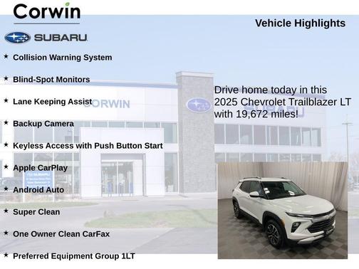 2025 Chevrolet Trailblazer LT