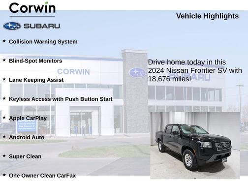 2024 Nissan Frontier SV