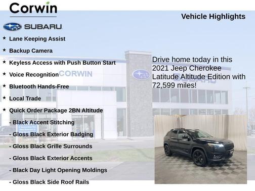 2021 Jeep Cherokee Latitude Plus