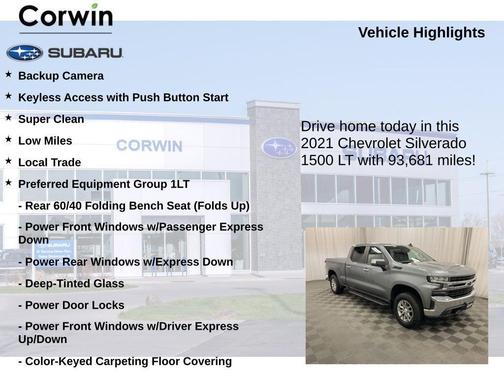 2021 Chevrolet Silverado 1500 LT