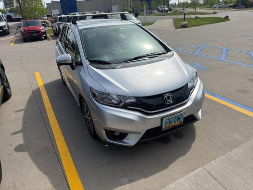 Alabaster Silver Metallic 2016 Honda Fit EX