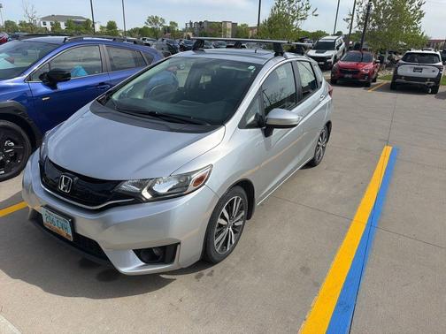Alabaster Silver Metallic 2016 Honda Fit EX
