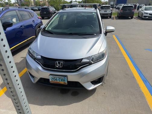 Alabaster Silver Metallic 2016 Honda Fit EX