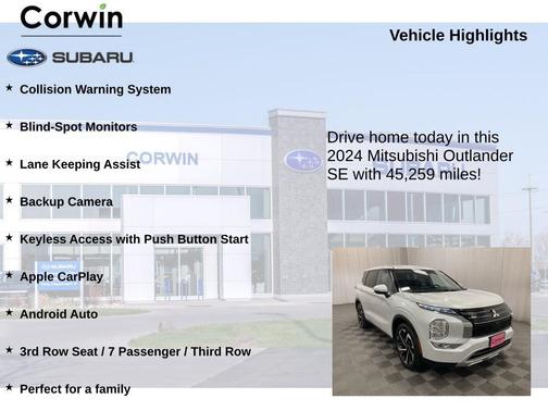 2024 Mitsubishi Outlander SE