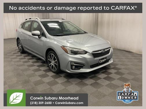 Ice Silver Metallic 2019 Subaru Impreza 2.0i Limited