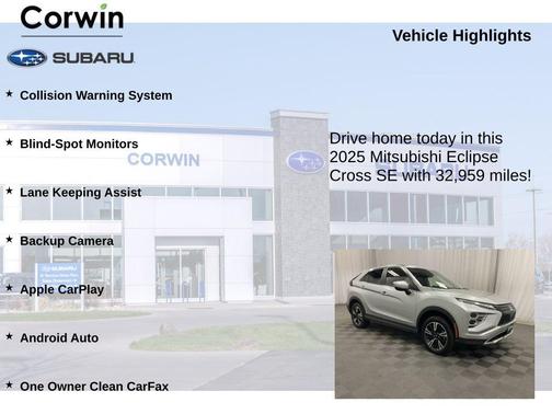 2025 Mitsubishi Eclipse Cross SE