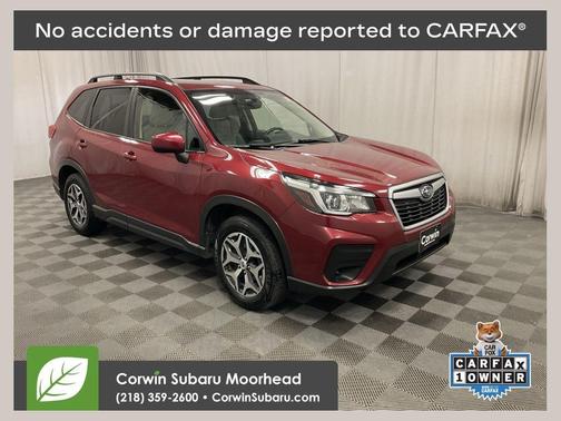 Crimson Red Pearl 2019 Subaru Forester Premium