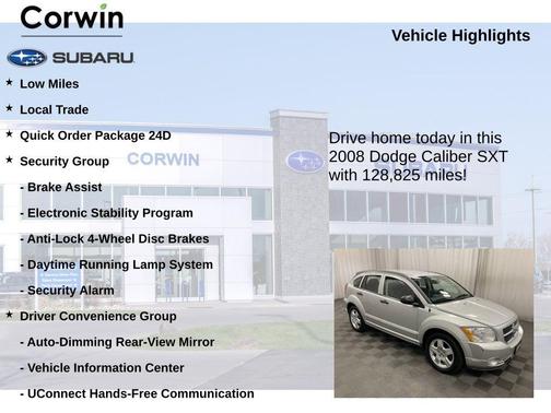 2008 Dodge Caliber SXT