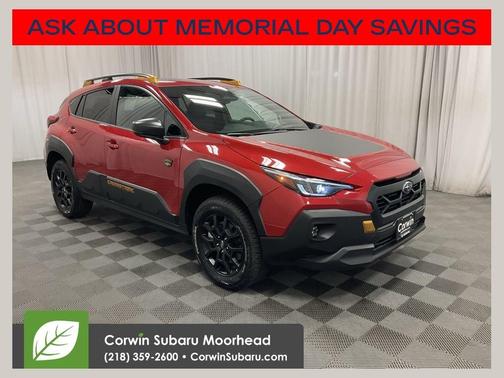 Red 2026 Subaru Crosstrek Wilderness
