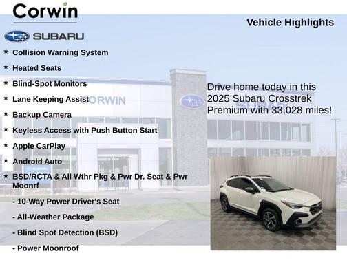 2025 Subaru Crosstrek Premium