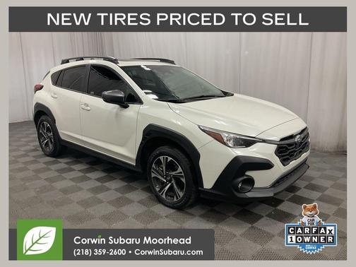 Crystal White Pearl 2025 Subaru Crosstrek Premium