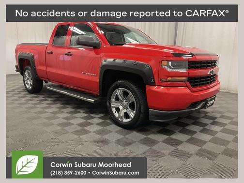 Red 2016 Chevrolet Silverado 1500 Custom