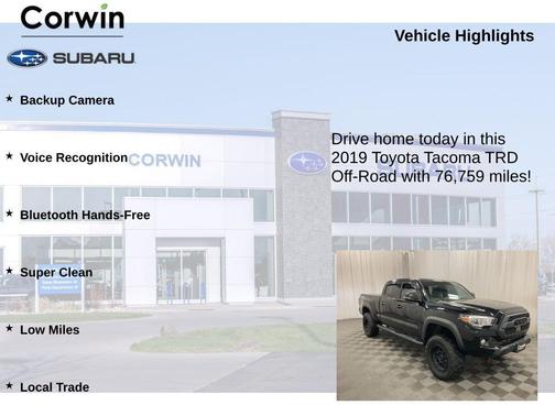 2019 Toyota Tacoma TRD Off Road