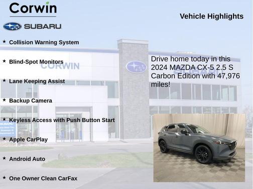 2024 Mazda CX-5 2.5 S Carbon Edition