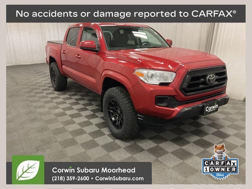 Barcelona Red Metallic 2022 Toyota Tacoma SR