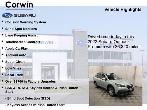 2022 Subaru Outback Premium