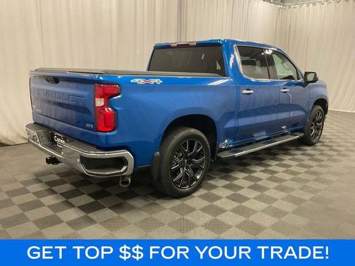Glacier Blue Metallic 2022 Chevrolet Silverado 1500 LTZ