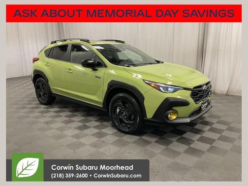 Yellow 2026 Subaru Crosstrek Sport
